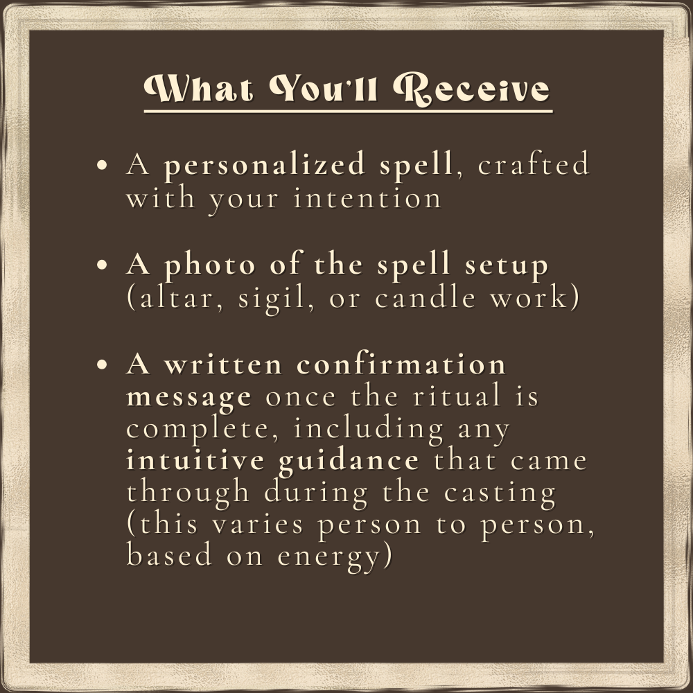 Custom Banishing &amp; Protection Spell