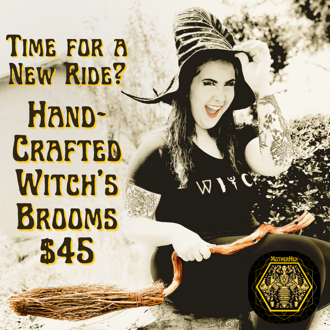 Handcrafted Witch’s Broom - Time for a new ride?!