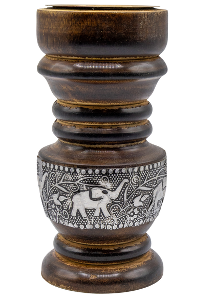 Elephant Wooden Charcoal Resin Incense Burner