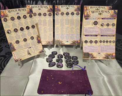 Witch Runes — 13-Piece Divination &amp; Guidance Set