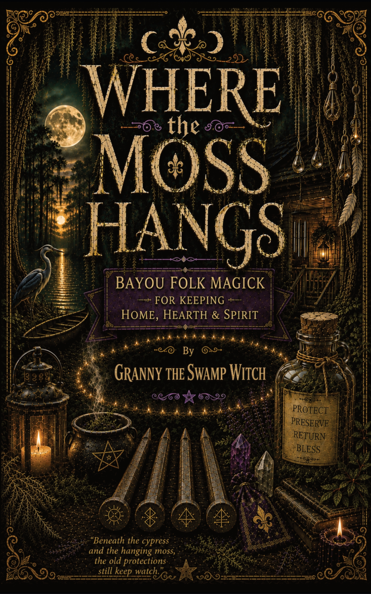 PRE-ORDER WHERE THE MOSS HANGS -Author Signed Book